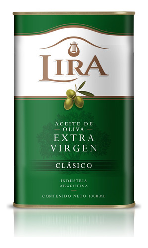 Aceite de oliva virgen extra clásico Lira en lata1 l 