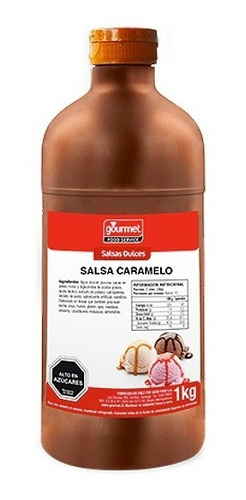 Salsa De Caramelo 1 Lt. Gourmet. Agro Servicio.