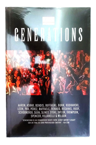Marvel Deluxe Generations Hc (2018 Televisa) 