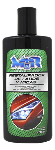 Restaurador De Faros Y Micas 250 Ml Caja C/12