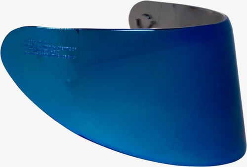 Viseira Capacete Asx V18b Azul Espelhada 2mm Original