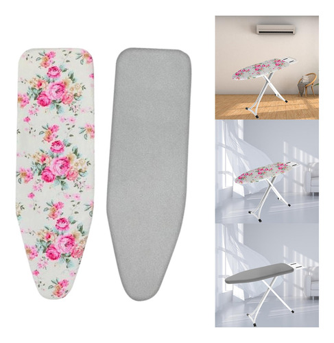 Tabla De Planchar Elástica De 2 Piezas, Funda Acolchada,