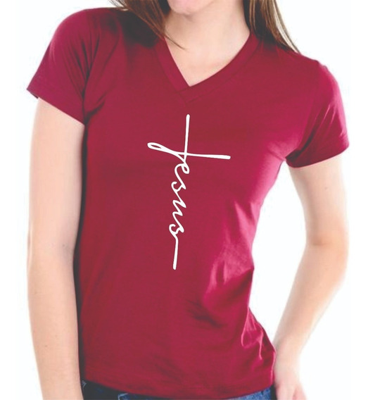 camisas cristãs femininas