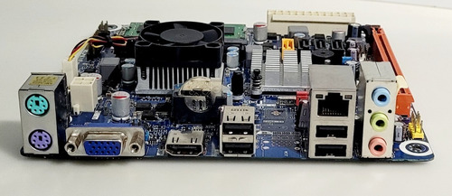 Imagem 2 de 7 de Placa Mãe Pcware Ipx847p1 + 2gb Ram Hdmi