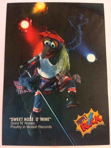 Tarjeta Los Muppets De Jim Henson Año 1993 Número 9