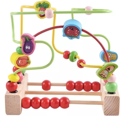 Laberinto Didáctico Pulsómetro Juego De Destreza De Madera