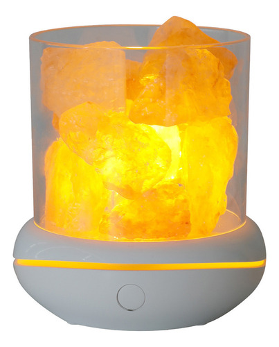 Hkkmnb Fc Lámpara De Sal Himalaya Usb.colores Led