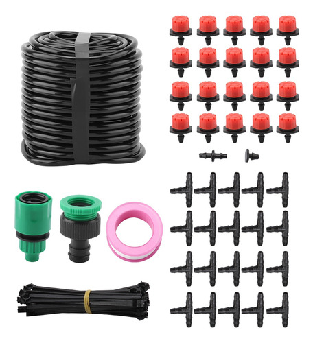Sistema De Riego, Kit De Riego Automático Micro Drip De 20 M