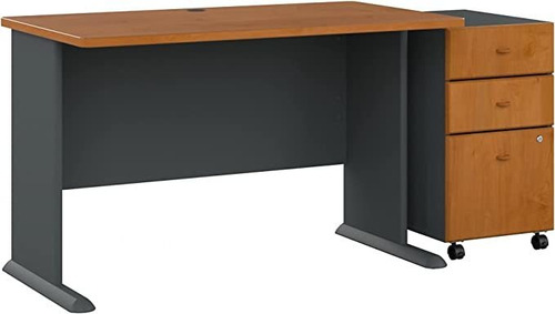 Bush Business Furniture Escritorio Serie A Con Archivador M.