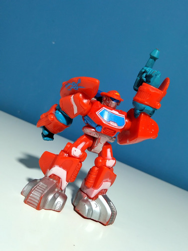 Juguete Muñeco Transformers Rescue Bot Academy Chase (Usado)
