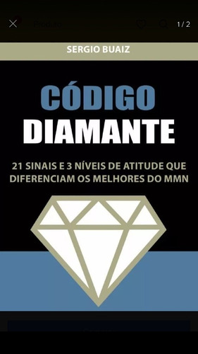 Livro Físico Código Diamante Novo