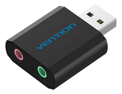 Adaptador Usb Para Headset P2 Fone E Microfone Vention