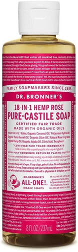 Dr. Bronner's - Jabón Líquido De Castilla Pura (rosa) - He