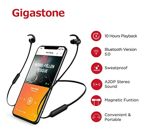 Set De 4 Audífonos Bluetooth 5.0 Gigastone Con 10h De Reprod