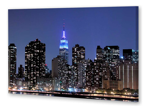 Cuadro 40x60cm Grandes Ciudades Del Mundo Nueva York