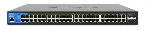 Switch Linksys Lgs352mpc 48 Puertos Gigabit Sfp+ Poe