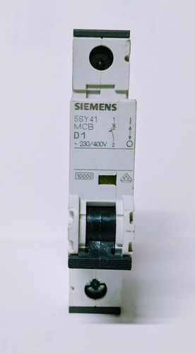Pastilla Termomagnética Siemens 5sy4101-8 Open Box
