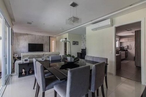 Imagem 8 de 24 de Apartamento Com 3 Dormitórios À Venda, 129 M² - Panamby - São Paulo/sp - Ap25231