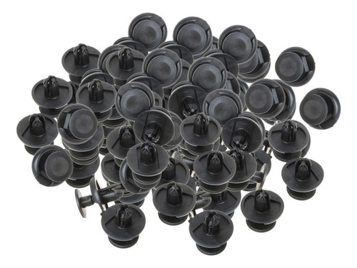 Ee 100 Piezas 7 Mm Plástico Remaches Parachoques