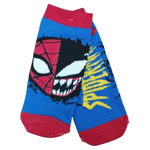 Medias Soquete Spiderman Superhéroe Hombre Araña Unisex