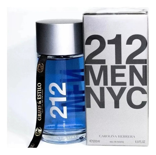 Perfume 212 Men Nyc 200ml Carolina Herrera Original Adipec