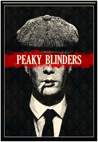 Cuadro Premium Poster 33x48cm Peaky Blinders Portada