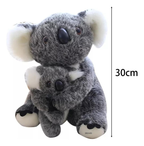 Forma De Sroje Muñecos Con Koala X M Grises Peluche Oso De