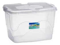 Comprar Caja Multiuso Organizador Plástico Tapa Trabas 34lt Plasmont