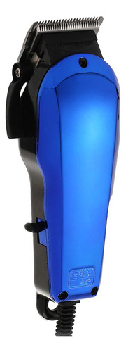 Maquina Para Cortar Cabello Pelo Cortadora De Cabello Kit Azul
