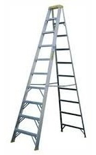 Escalera Tipo Tijera De 10 Peldaños Aluminio