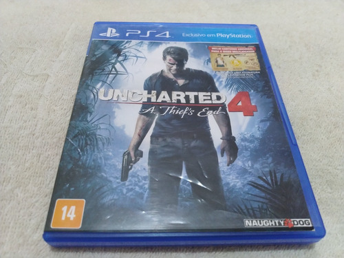 Uncharted 4: A Thief's End - Físico - Ps4