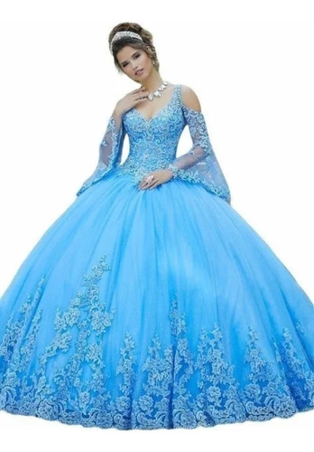 Vestido Xv Años Quinceñera Princesa Bonito Personalizado | Envío gratis