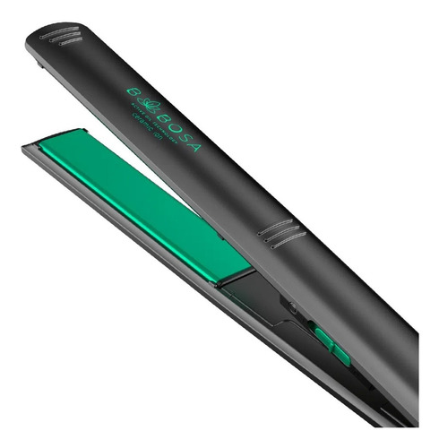 Chapinha/prancha De Cabelo Gama Italy Elegance Babosa Cerami Preto/verde