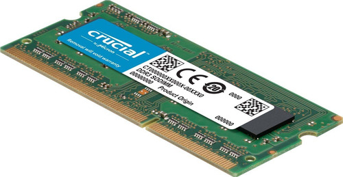 Crucial 4 Gb Ddr3 / Ddr3l 1066 Mt / S (pc3-8500) Sodimm 204-