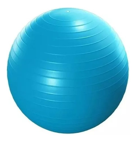 Balón Pilates Yoga Pelota 65cm Fitnes Ejercicio Color Azul