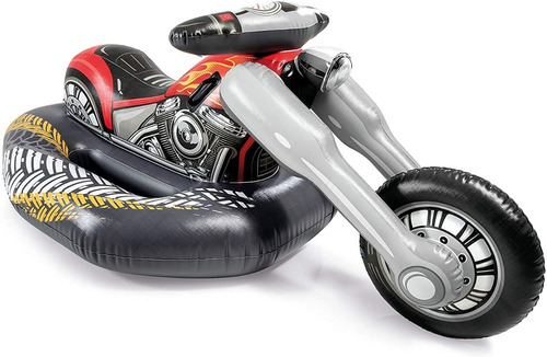 Flotador Inflable Moto Custom Intex Piscina Playa Vacaciones