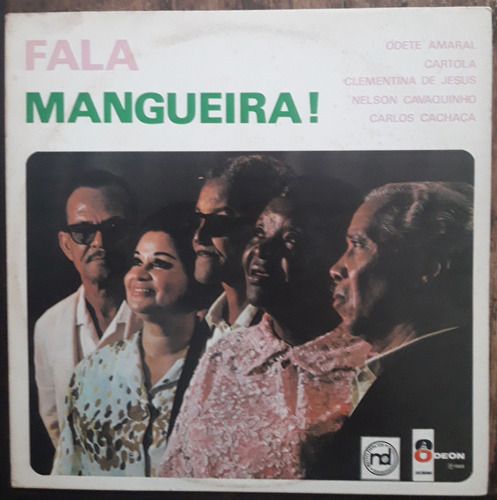 Lp Vinil (nm) Cartola Fala Mangueira! Ed Br Re Moto Discos