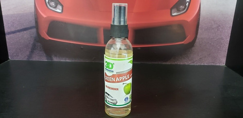 Perfume Para Auto 3d Green Apple Manzana Verde 100 Ml