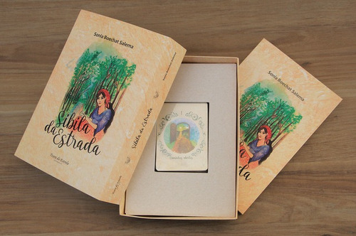 Baralho Sibila Da Estrada Livro + Cartas Cigano Box Sonia