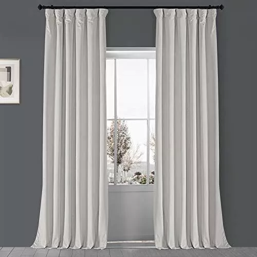 ABPHQTO Chevron brillante plata brillo y textura blanca ventana cortina  cocina cortina ventana cortinas Panel 130x210 cm (dos piezas)