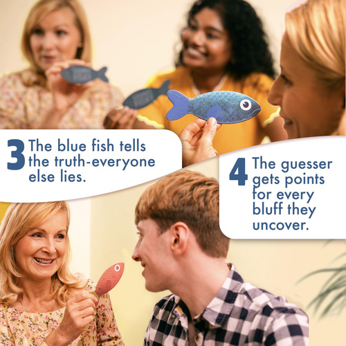 Juego De Mesa Familiar Sounds Fishy Para Niños 10 Años