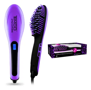 Cepillo Alaciador Ceramica Timco Electrico Cabello Ce-002m