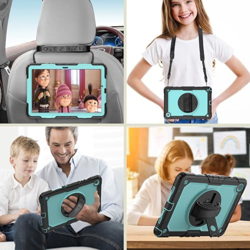 Funda Para Galaxy Tab A9 Plus Skyazul 11 PuLG Uso Rudo