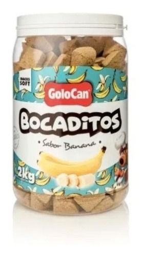 Bocaditos Golocan De Banana 2kg