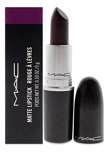 Lápiz Labial Mate Mac - Lápiz Labial Morado Ahumado Para Muj