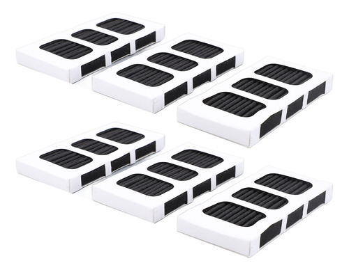 Paquete De 6 Filtros De Aire Para Refrigerador Paultra2