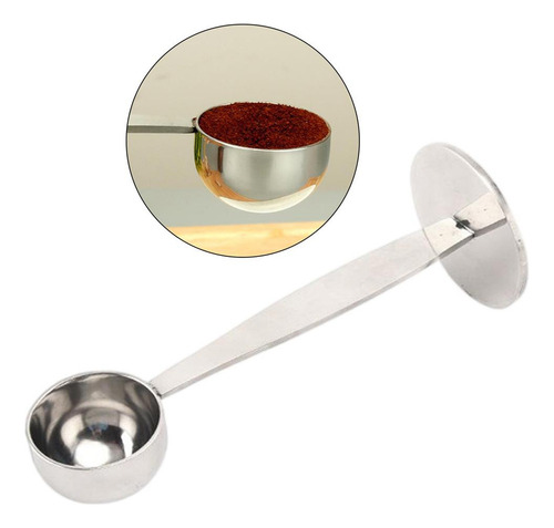 Espresso Coffee Stand Measuring Spoon Silver