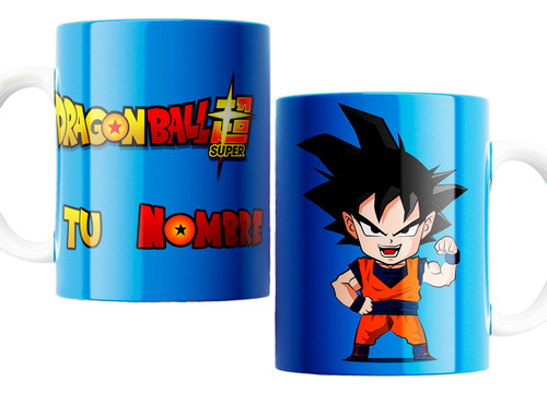 Tazas 11 Oz Dragon Ball Goku Personalizadas