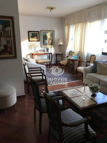 Imagem 2 de 17 de Apartamento Com 3 Dormitórios À Venda, 108 M² - Moema - São Paulo/sp - Ap17657