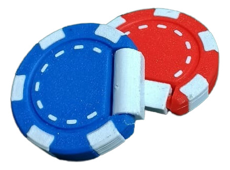 Fidget Fichas De Póker Juguete Antiestrés O Terapéutico Surtido